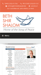 Mobile Screenshot of bethshirshalom.org